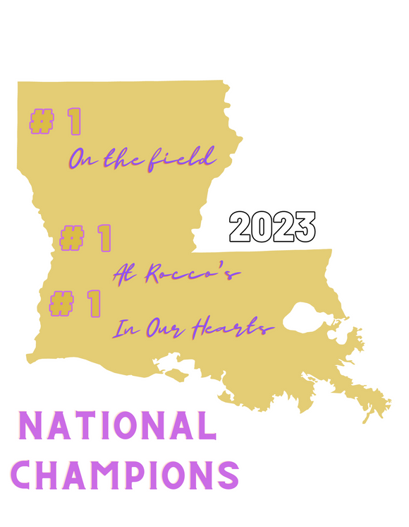 Louisiana 2023 Champs Tee Pre Order