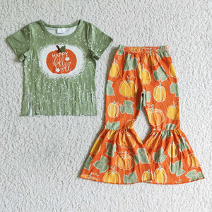 Fall Pumpkin Girl Outfit Pre Order