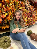 Alexis Corded Vintage Pullover
