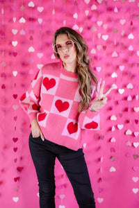 Queen of Hearts Sweater