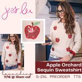 Apple Orchard Sequin Sweatshirt