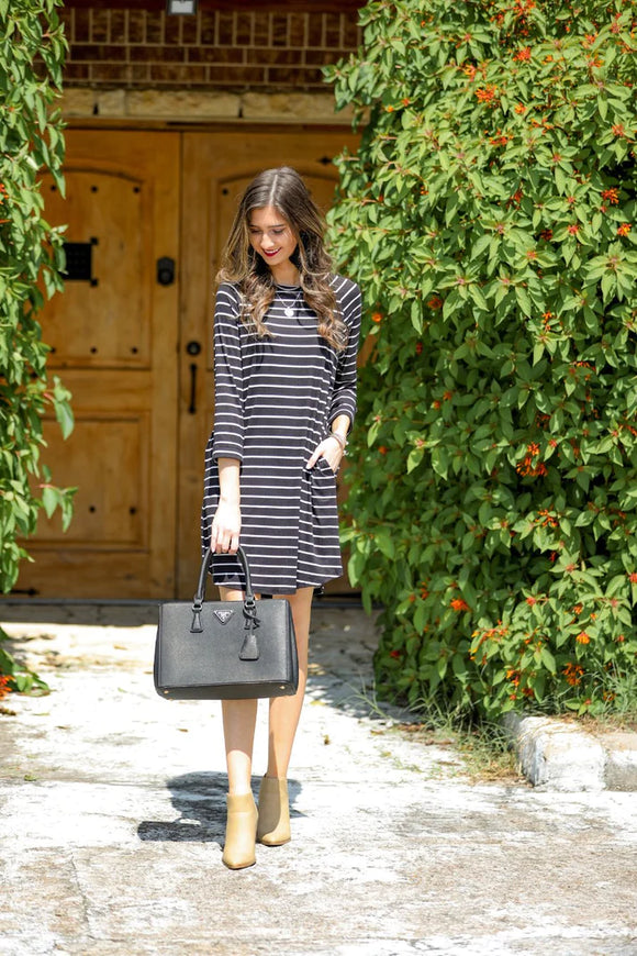 Emory 3/4 Sleeve Dress