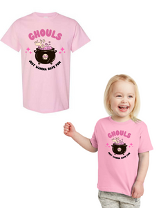 Ghouls Wanna Have Fun Onesie and Tee