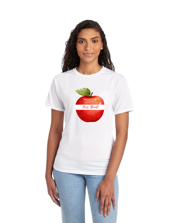 Personalized Apple Tee Pre Order