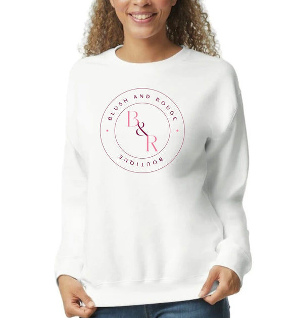 Blush and Rouge Signature Crew Pullover Pre Order