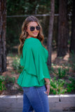 Gia Pleated Top