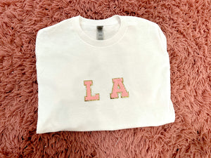 State Letter Patch Tee