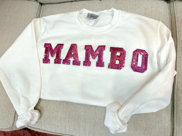 Mambo Sequin Patch Pullover