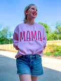 Customized Mama Embroidered Sweatshirt Pre Order