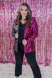 Stay Stunning Sequin Blazer