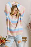 Spring Vibes Striped Sweater